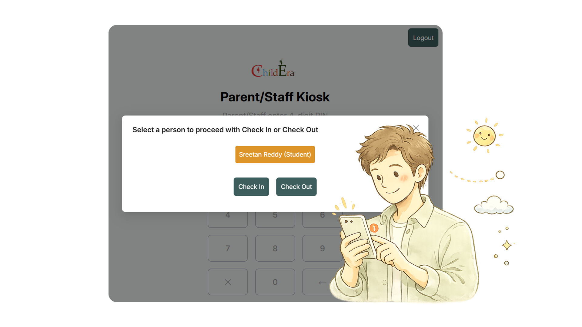 Automated attendance management streamlining daily childcare workflows